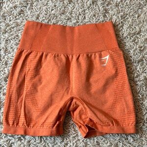 Orange Gym Shorts